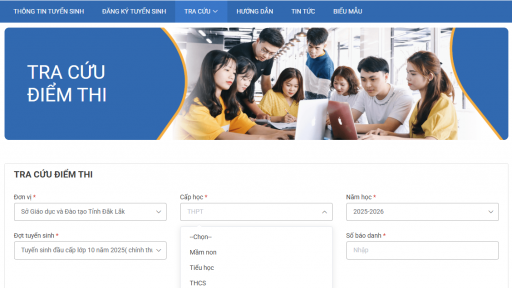 Lịch công bố điểm thi vào lớp 10 năm 2025-2026 của Đắk Lắk 