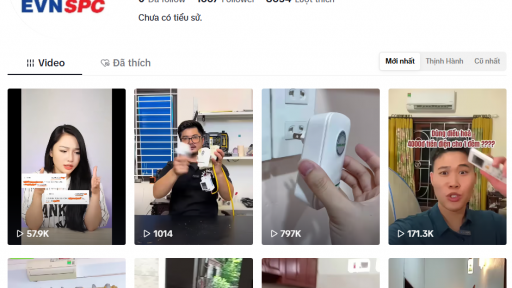 Cảnh báo mạo danh Tổng công ty Điện lực miền Bắc trên nền tảng video và mạng xã hội Tiktok để lừa đảo
