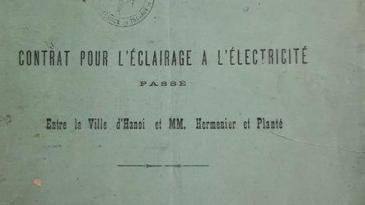 Hà Nội có điện từ khi nào?