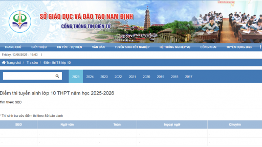 Lịch công bố điểm thi vào lớp 10 năm 2025-2026 của Nam Định: Phó Giám đốc Sở GDĐT thông tin 