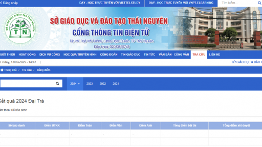 Lịch công bố điểm thi vào lớp 10 năm 2025-2026 của Thái Nguyên
