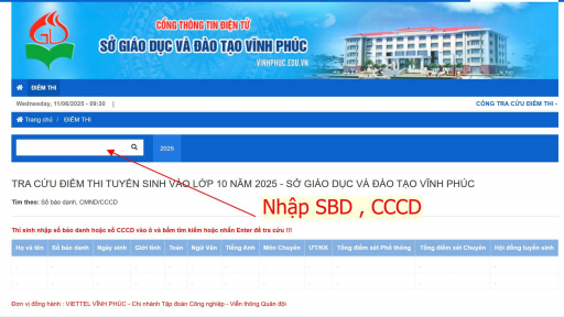 Tra cứu điểm thi vào 10 năm 2025 của Vĩnh Phúc theo cách này nhanh nhất, chuẩn nhất