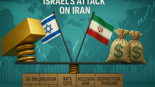Giá vàng, giá dầu 'sốt rực' khi nỗi lo chiến tranh Iran - Israel  lan rộng
