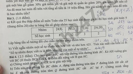 Đề thi môn Toán vào lớp 10 năm 2025 của Kiên Giang có gợi ý đáp án 