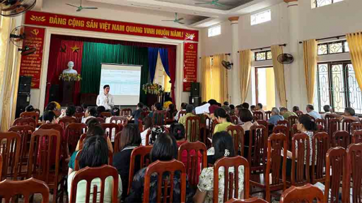 Trung tâm Khuyến nông Hải Dương tập huấn chuyển giao tiến bộ kỹ thuật cho nông dân năm 2025