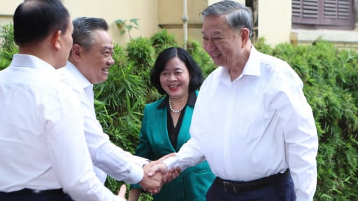 Tổng Bí thư Tô Lâm làm việc với Ban Thường vụ Thành ủy Hà Nội