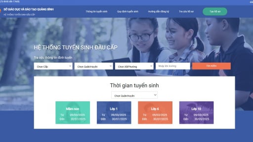 Tra cứu điểm thi vào lớp 10 năm 2025 của Quảng Bình chuẩn nhất theo cách này