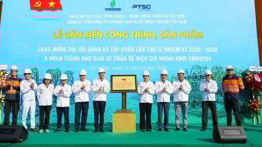 Hoàn thành 33 chân đế điện gió xuất khẩu:  Dấu ấn chào mừng Đại hội Đảng bộ Petrovietnam lần thứ IV