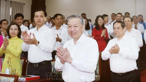 Tổng Bí thư Tô Lâm: Thành phố Hồ Chí Minh hướng tới tầm vóc mới là 'siêu đô thị quốc tế' của Đông Nam Á