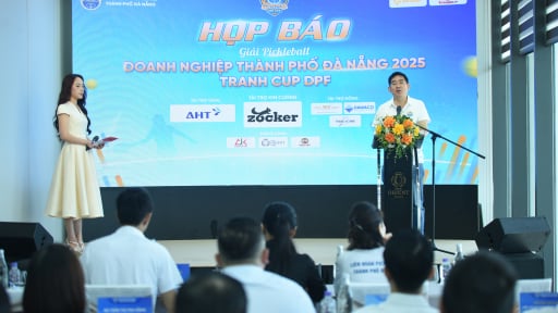Công bố Giải Pickleball Doanh nghiệp Đà Nẵng năm 2025 tranh cúp DPF