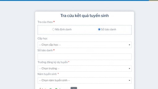Tra cứu điểm thi vào lớp 10 năm 2025 của Kiên Giang nhanh nhất theo cách này