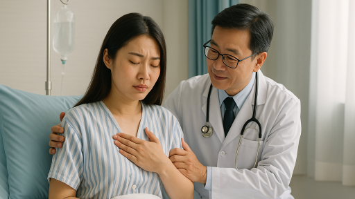 Cô gái ở Hàng Châu thoát chết sau 22 nhát dao nhờ túi độn ngực