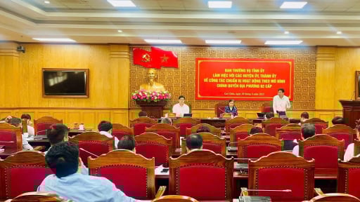 Lai Châu: Chuẩn bị tốt các điều kiện để mô hình cấp xã mới đi vào hoạt động hiệu quả