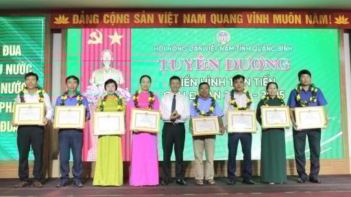 Quảng Bình: Tuyên dương 90 điển hình nông dân tiên tiến giai đoạn 2020–2025
