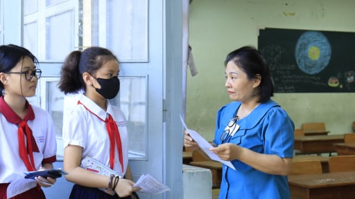Lùi lịch công bố điểm khảo sát lớp 6 Trường Trần Đại Nghĩa: Phụ huynh, học sinh tiếp tục chờ đợi