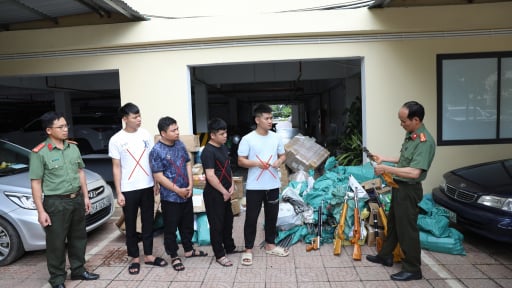 Triệt phá ổ nhóm “chế tạo vũ khí quân dụng”  