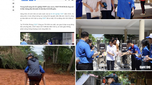 Tranh cãi thí sinh thi tốt nghiệp quên thẻ CCCD, tình nguyện viên che ô, cõng qua chỗ bùn: '18 tuổi rồi, bao giờ mới lớn?'