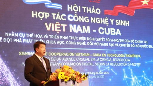 Thúc đẩy hợp tác Công nghệ Y sinh và chuyển giao công nghệ điều trị ung thư, đột quỵ giữa Việt Nam – Cuba