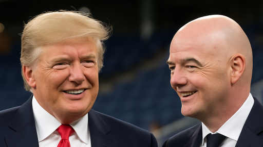 Donald Trump và Gianni Infantino thân thiết  nhau đến mức nào?