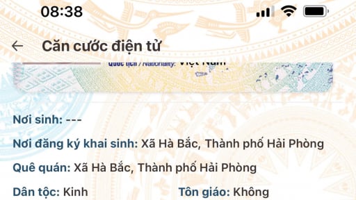 Người dân đổ xô xem 'quê mới' cập nhập trên VNeID khiến ứng dụng bị 'nghẽn'