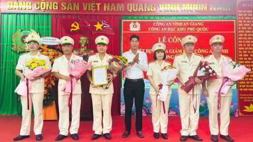 Thượng tá Đinh Xuân Trường giữ chức Trưởng Công an đặc khu Phú Quốc