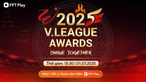 Xem trực tiếp chương trình V.League Awards 2025 trên kênh nào?