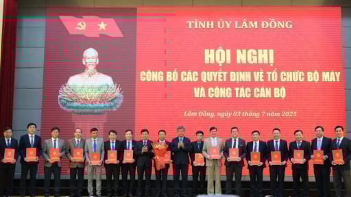 Tỉnh Lâm Đồng sau sáp nhập công bố quyết định về tổ chức bộ máy