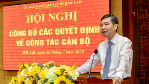 Đắk Lắk công bố loạt quyết định cán bộ, nhiều lãnh đạo Phú Yên (cũ) nhận nhiệm vụ mới