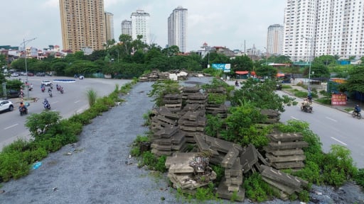  Sau chỉ đạo của Chủ tịch UBND TP Hà Nội, dự án xây cầu vượt xóa 'điểm đen' ùn tắc giao thông vẫn vướng mặt bằng