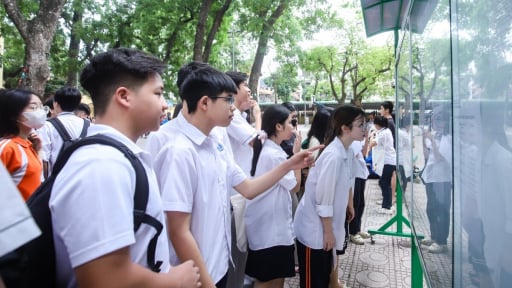 Điểm thi, điểm chuẩn lớp 10 Hà Nội 2025 chính thức từ Sở GDĐT
