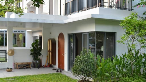 Chiêm ngưỡng căn biệt thự song lập hơn 200 m2 giữa lòng Hà Nội