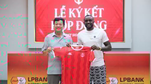CLB Hải Phòng sở hữu cựu tuyển thủ Cameroon, từng được định giá 2,5 triệu euro
