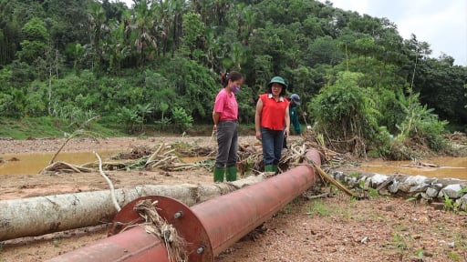 Khẩn trương khắc phục sự cố công trình thủy lợi sau mưa lũ ở Lào Cai