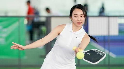 Vượt mặt dàn hoa hậu, diễn viên Hồng Loan bất ngờ nhận danh hiệu Người đẹp Pickleball