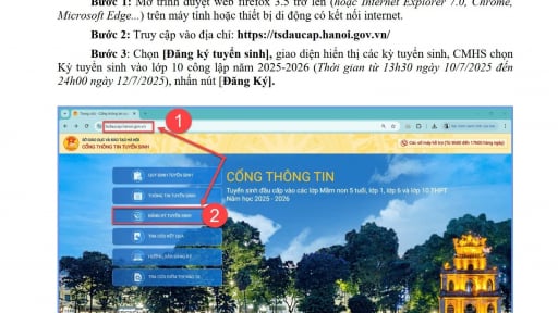 Cách xác nhận nhập học vào lớp 10 Hà Nội 2025 trực tuyến và trực tiếp chuẩn nhất