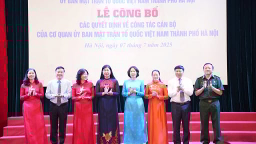 Chủ tịch Hội Nông dân TP Hà Nội Phạm Hải Hoa được phân công đồng thời giữ chức Phó Chủ tịch Ủy ban MTTQ Việt Nam thành phố