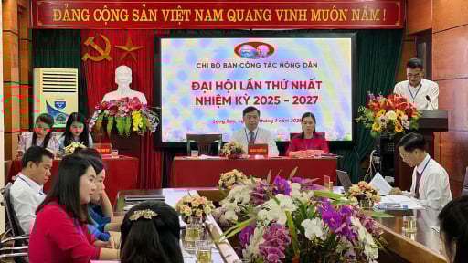 Ban Công tác nông dân, Hội Nông dân Lạng Sơn tổ chức Đại hội Chi bộ, hướng đến mục tiêu nâng cao vai trò hạt nhân, đồng hành cùng nông dân