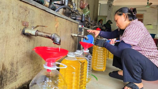 Lo ngại mua phải dầu ăn giả, người dân Nghệ An mang các loại hạt đi ép thành dầu, chấp nhận giá cao