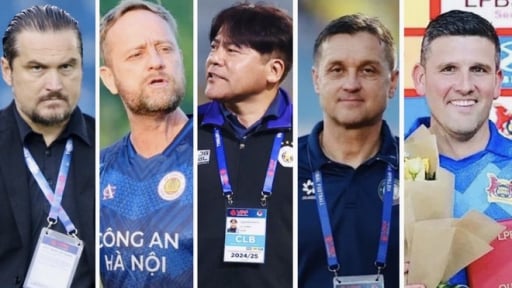 5 HLV ngoại tại V.League 2025/2026, gồm những ai?