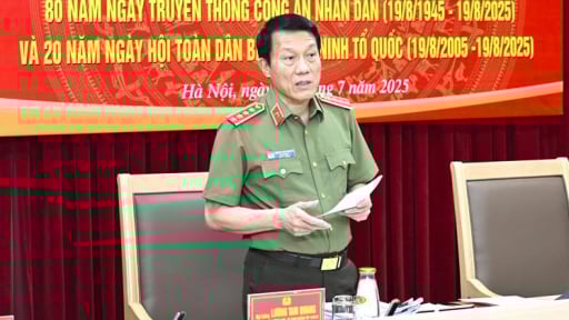 Bộ trưởng Lương Tam Quang: Công an các địa phương tổ chức văn nghệ kỷ niệm 80 năm CAND, tránh phô trương, hình thức