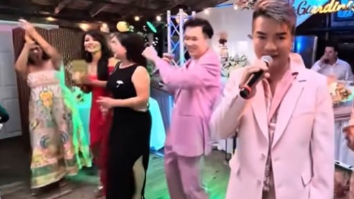 Đàm Vĩnh Hưng sang Mỹ hát mừng đám cưới em gái Nghệ sĩ Ưu tú Hoài Linh
