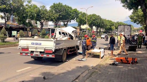 Tai nạn giao thông liên hoàn tại Đà Nẵng, một người tử vong 