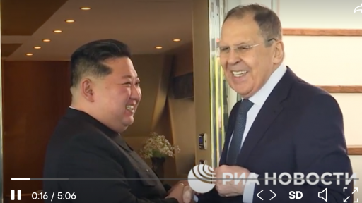 Ngoại trưởng Lavrov chuyển thông điệp của ông Putin tới nhà lãnh đạo Triều Tiên Kim Jong Un