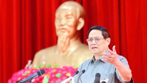 Chủ tịch TP.Cần Thơ báo cáo về khó khăn của dự án Bệnh viện Ung bướu, Thủ tướng Phạm Minh Chính: 'Phải quyết tâm làm'