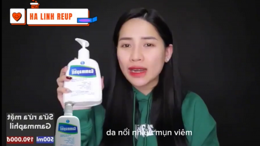 Thu hồi sữa rửa mặt Gammaphil, kênh của “chiến thần livestream” Võ Hà Linh bất ngờ có hành động lạ