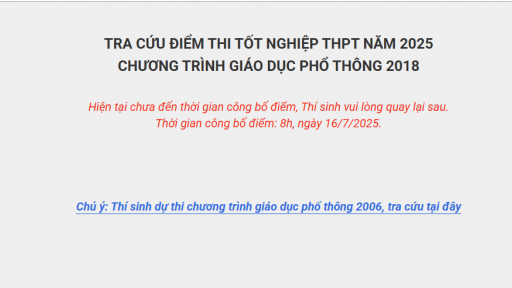 Tra cứu điểm thi tốt nghiệp THPT 2025 Phú Thọ chuẩn nhất