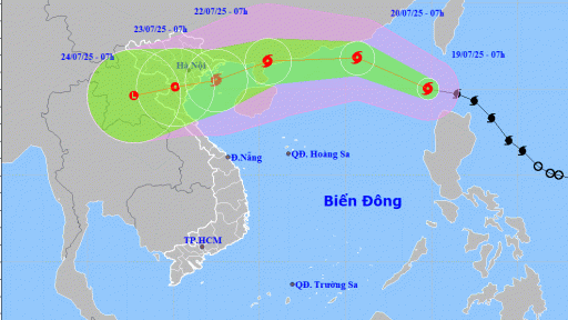 Bão số 3 đã tăng một cấp, ven biển tỉnh Hưng Yên, Ninh Bình, Thanh Hóa, Quảng Ninh, Hải Phòng cần đặc biệt lưu ý