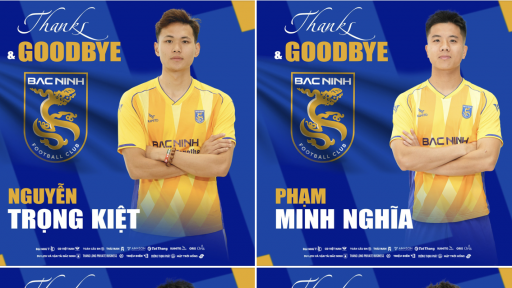 CLB Bắc Ninh chia tay cùng lúc 6 cầu thủ