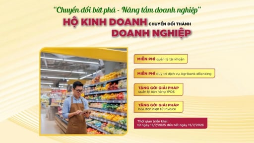 Agribank tích cực hỗ trợ hộ kinh doanh chuyển đổi thành doanh nghiệp