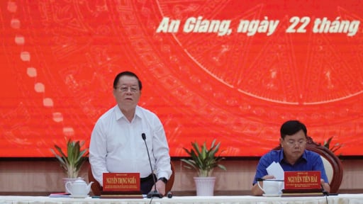 Trưởng Ban Tuyên giáo và Dân vận Trung ương Nguyễn Trọng Nghĩa: An Giang tập trung vận hành hiệu quả chính quyền 2 cấp